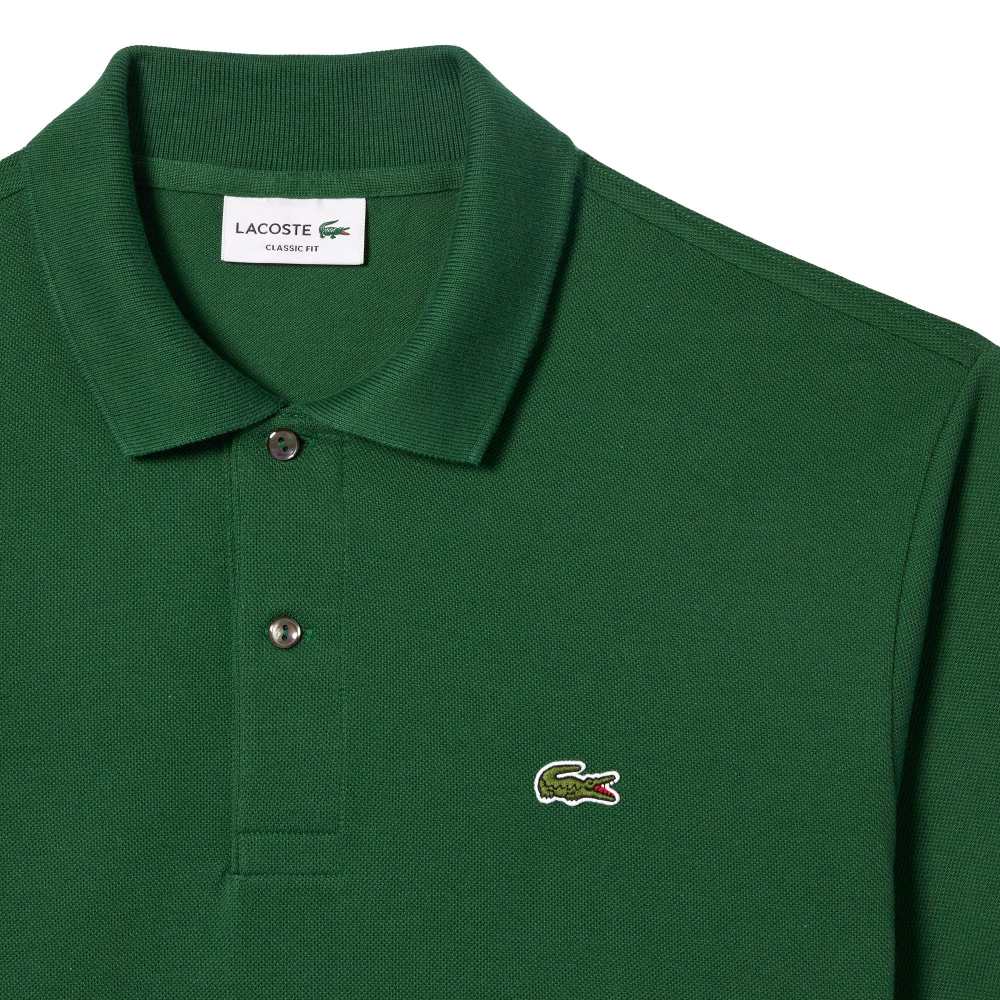 Polo Uomo "L.12.12" Piquet Di Cotone - Verde