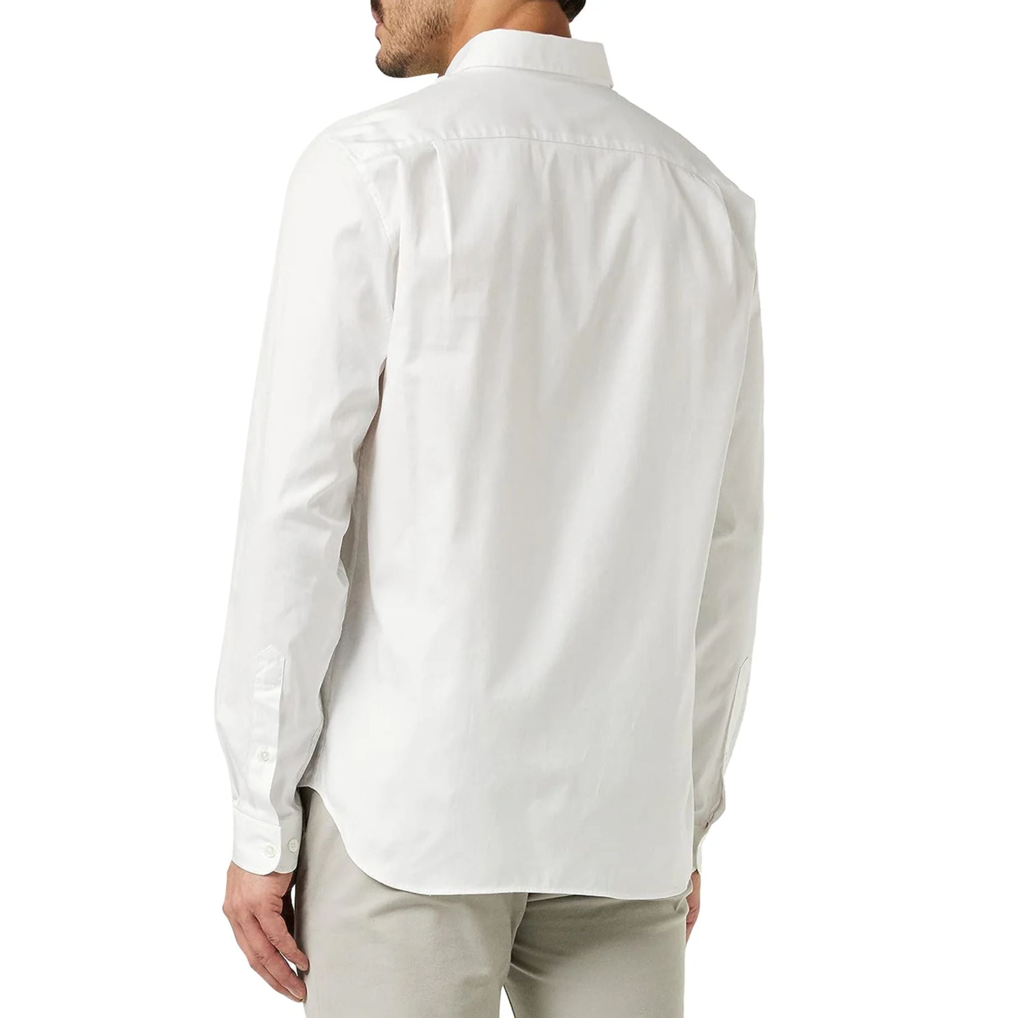 Camicia Uomo 100% Cotone Regular Fit - Bianco