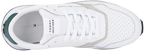 Tommy Hilfiger Sneakers Uomo Runner Bianche Taglia 41