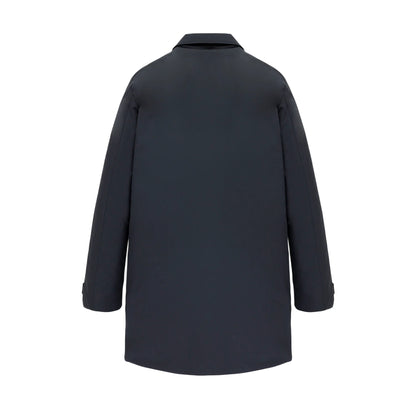 Trench Uomo Winter Julian Blu scuro retro