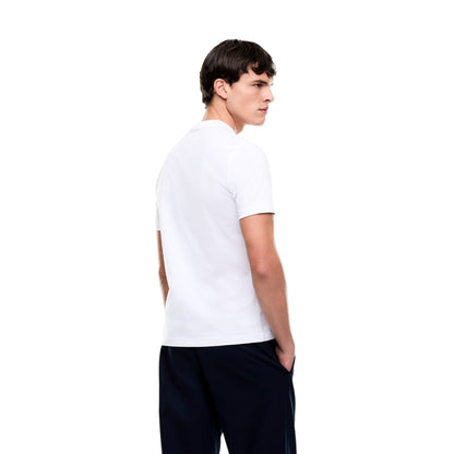 T-shirt Uomo dal fit regolare con stampa logo EA7 a contrasto