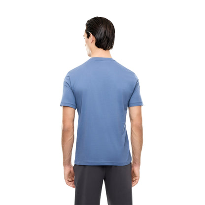 T-shirt Uomo regular con stampa logo EA7 a contrasto