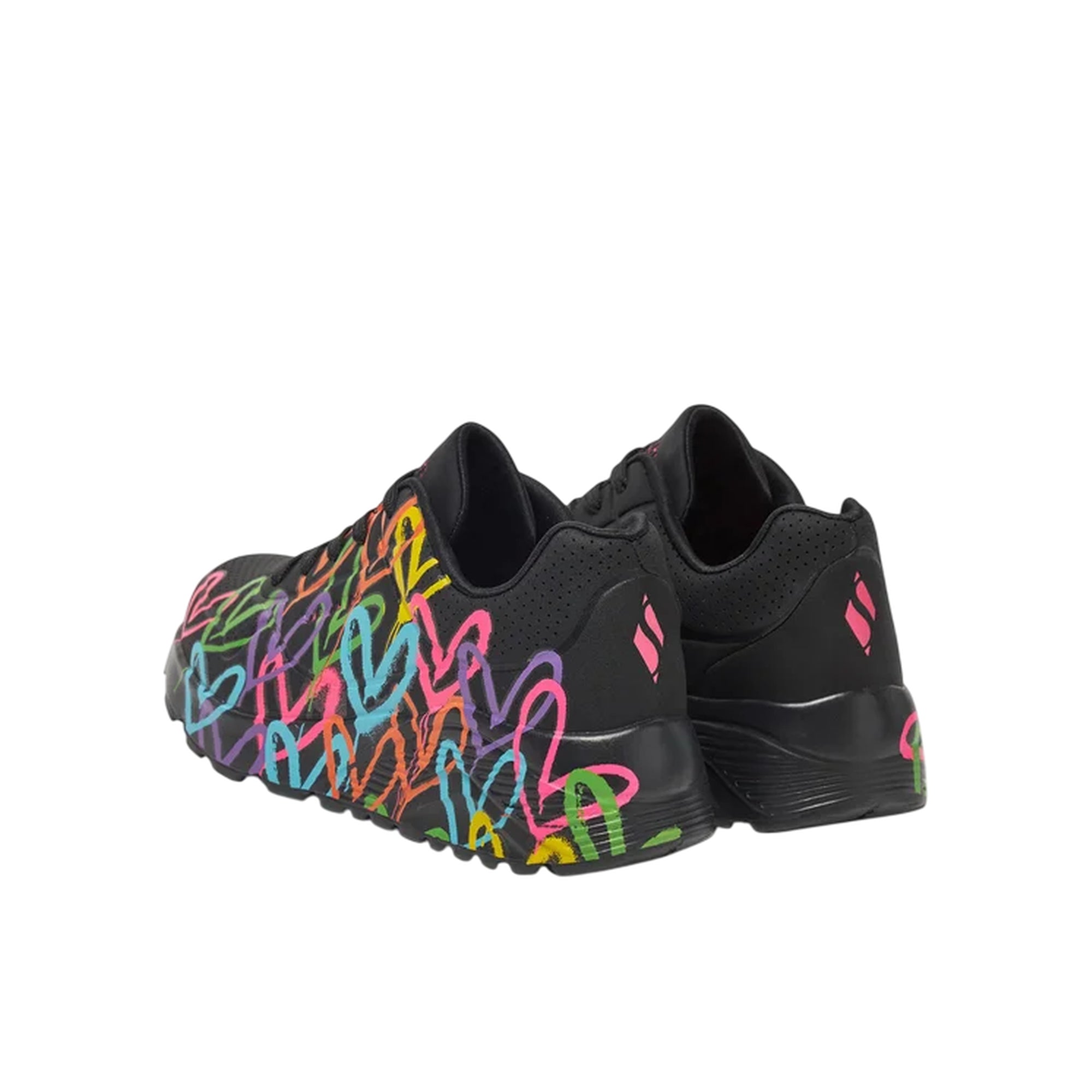 Sneakers Junior Uno Lite-Spread The Love, con cuori colorati 