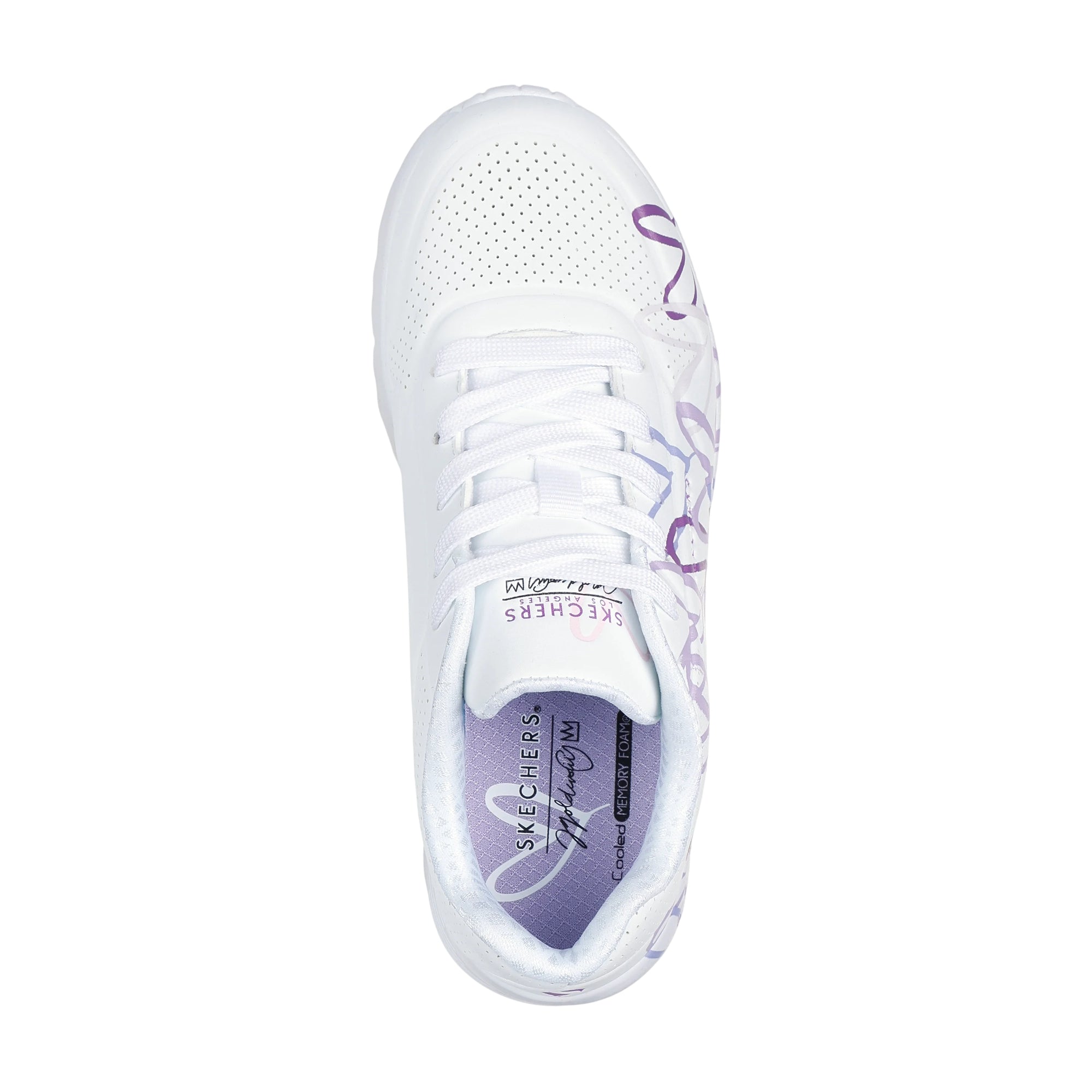 Sneakers Junior Uno Lite-Spread The Love Bianca