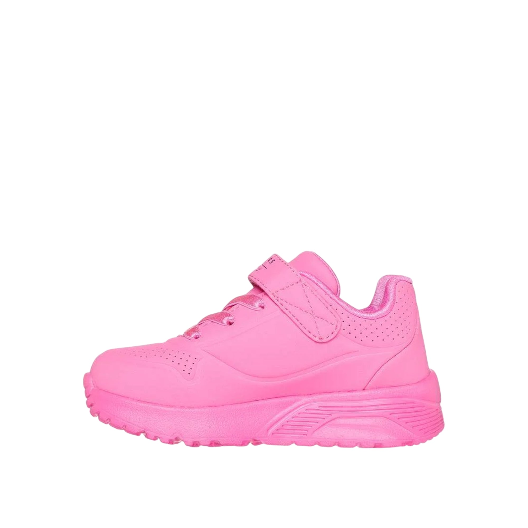 Sneakers Bambina Uno Lite Rosa con fantasia cuori
