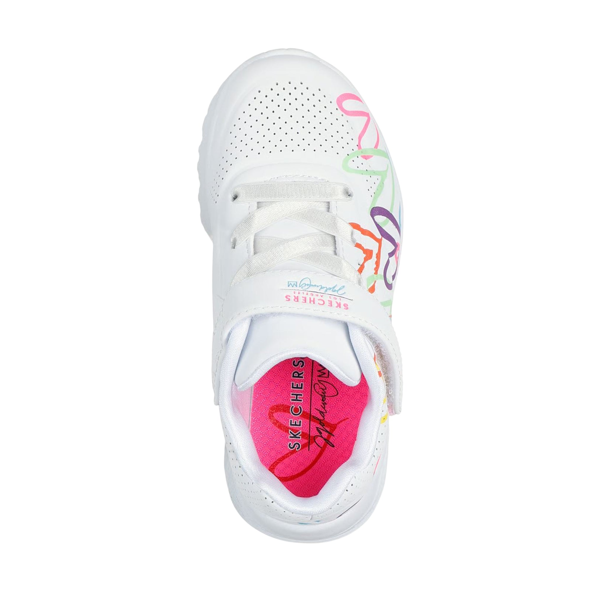 Sneakers Bambina con fantasia a cuori