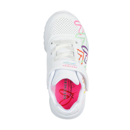 Sneakers Bambina con fantasia a cuori