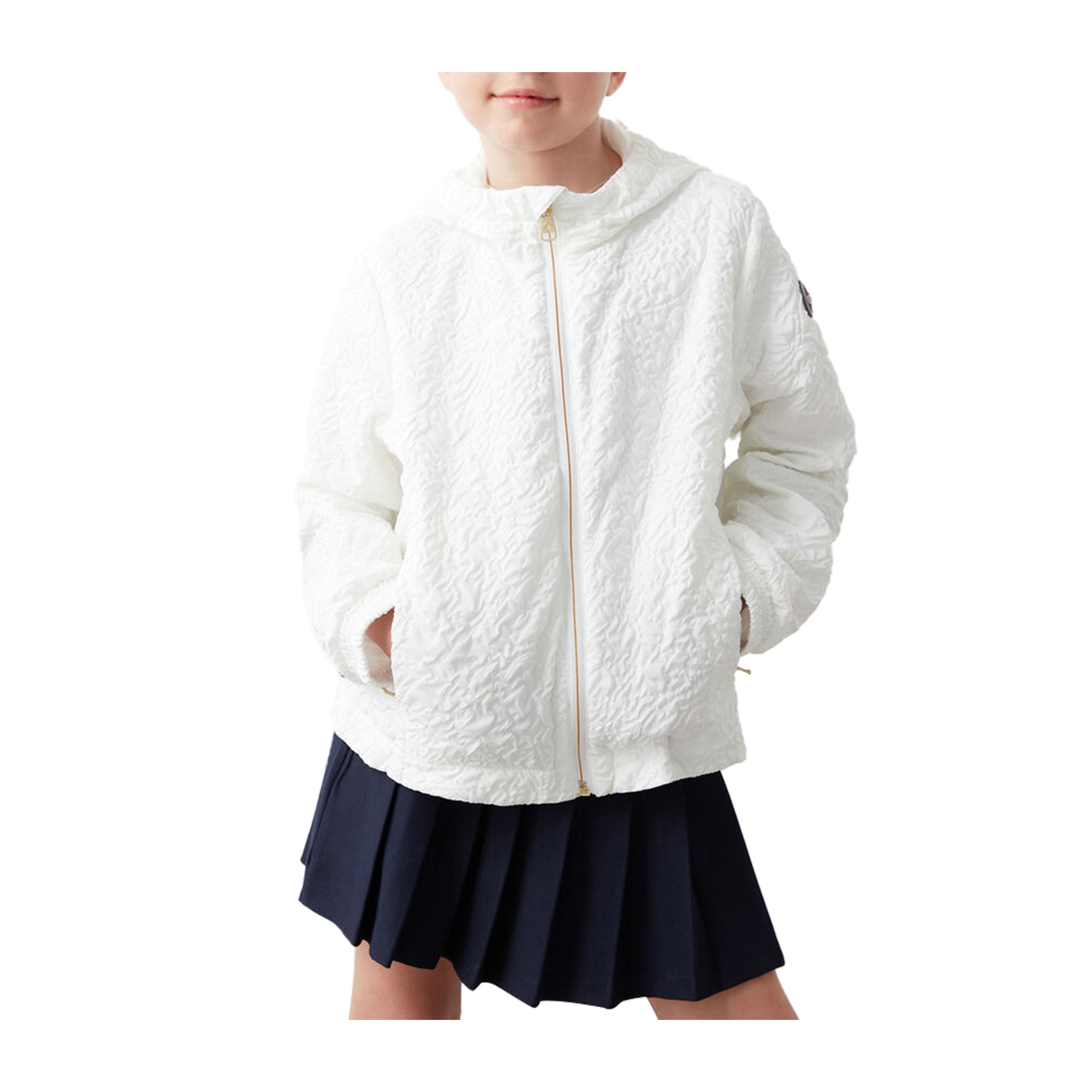 Colmar Giacca Junior con texture corallo Bianco