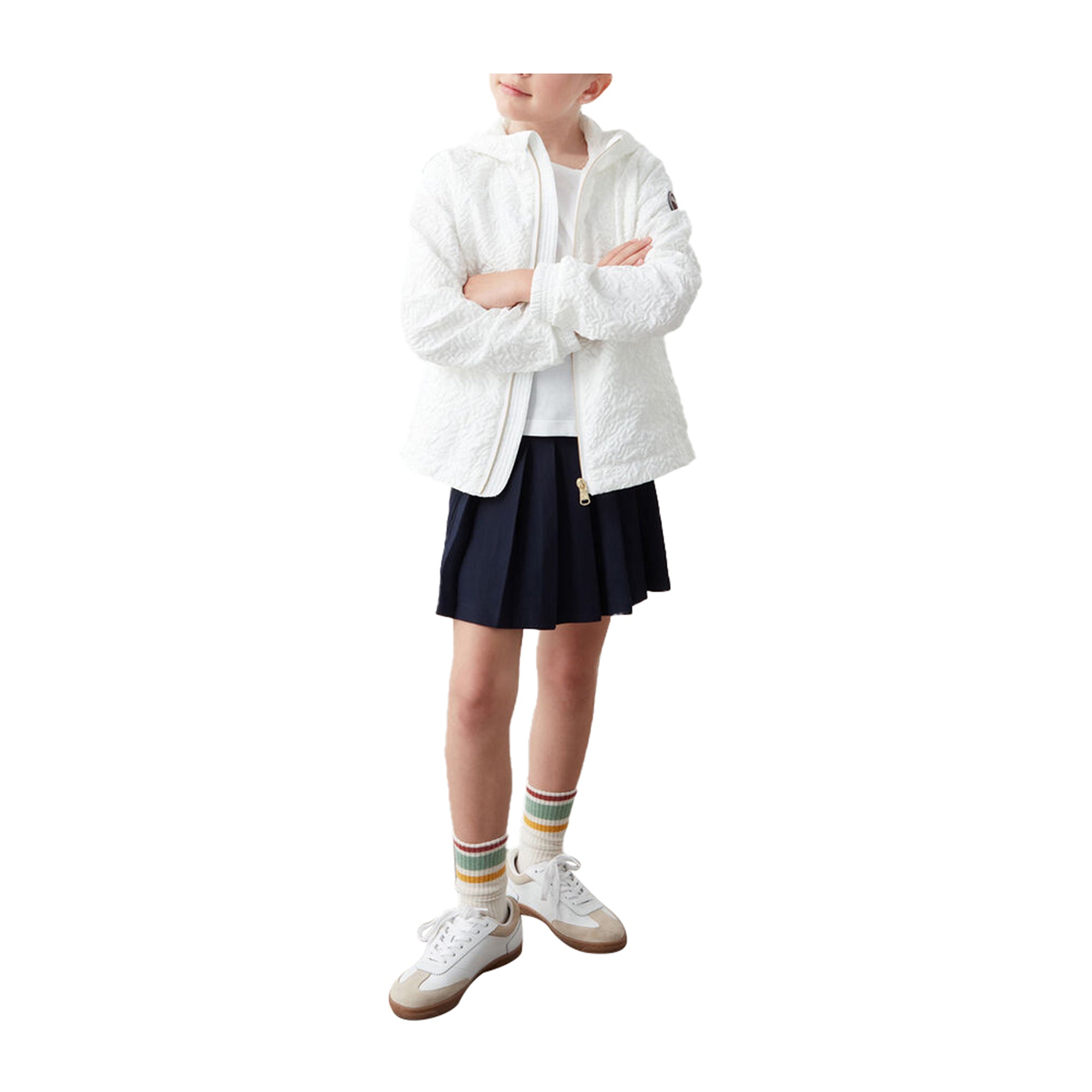 Colmar Giacca Junior con texture corallo Bianco