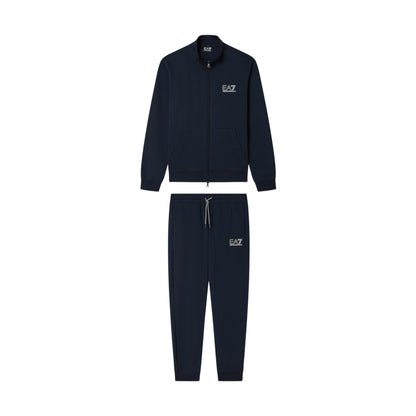 Tuta Uomo Blu con maxi logo sulla schiena