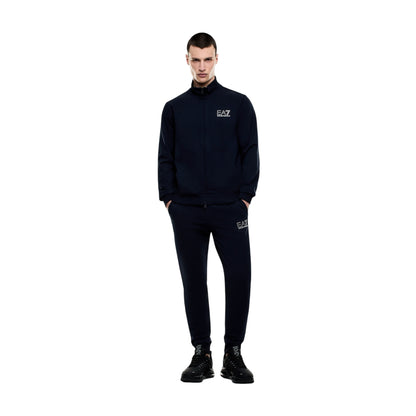 Tuta Uomo Blu con maxi logo sulla schiena