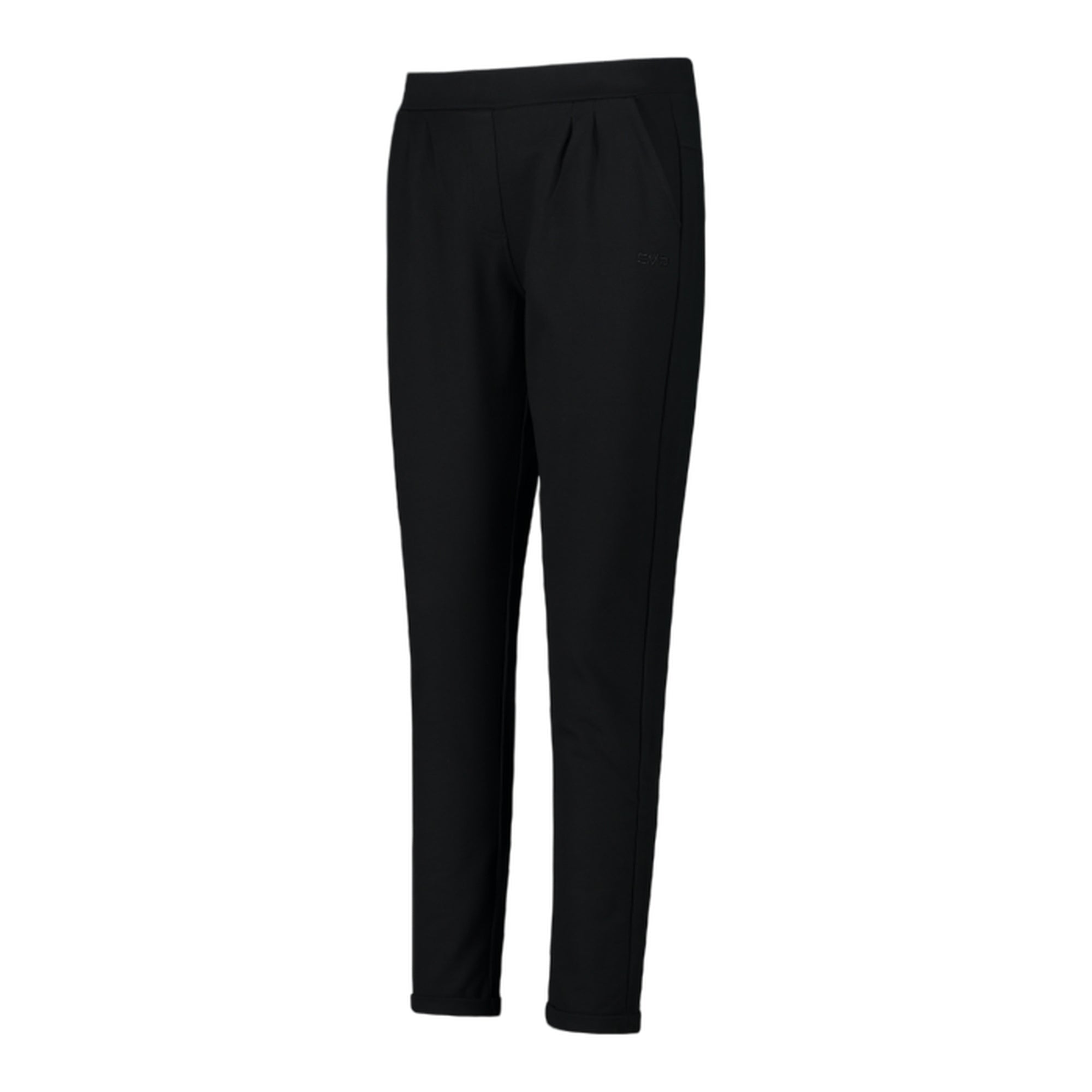 Pantalone Donna in felpa elasticizzato Nero