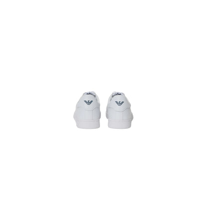 Sneakers Uomo Bianca, con maxi logo in rilievo