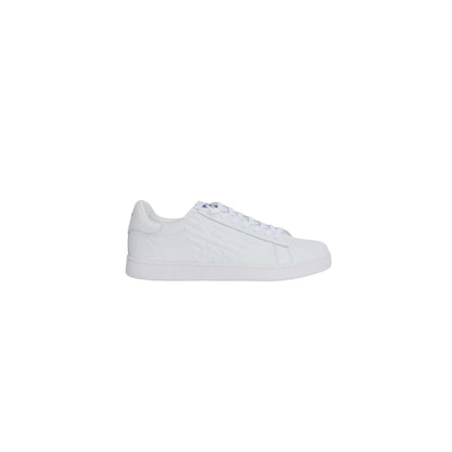 Sneakers Uomo Bianca, con maxi logo in rilievo