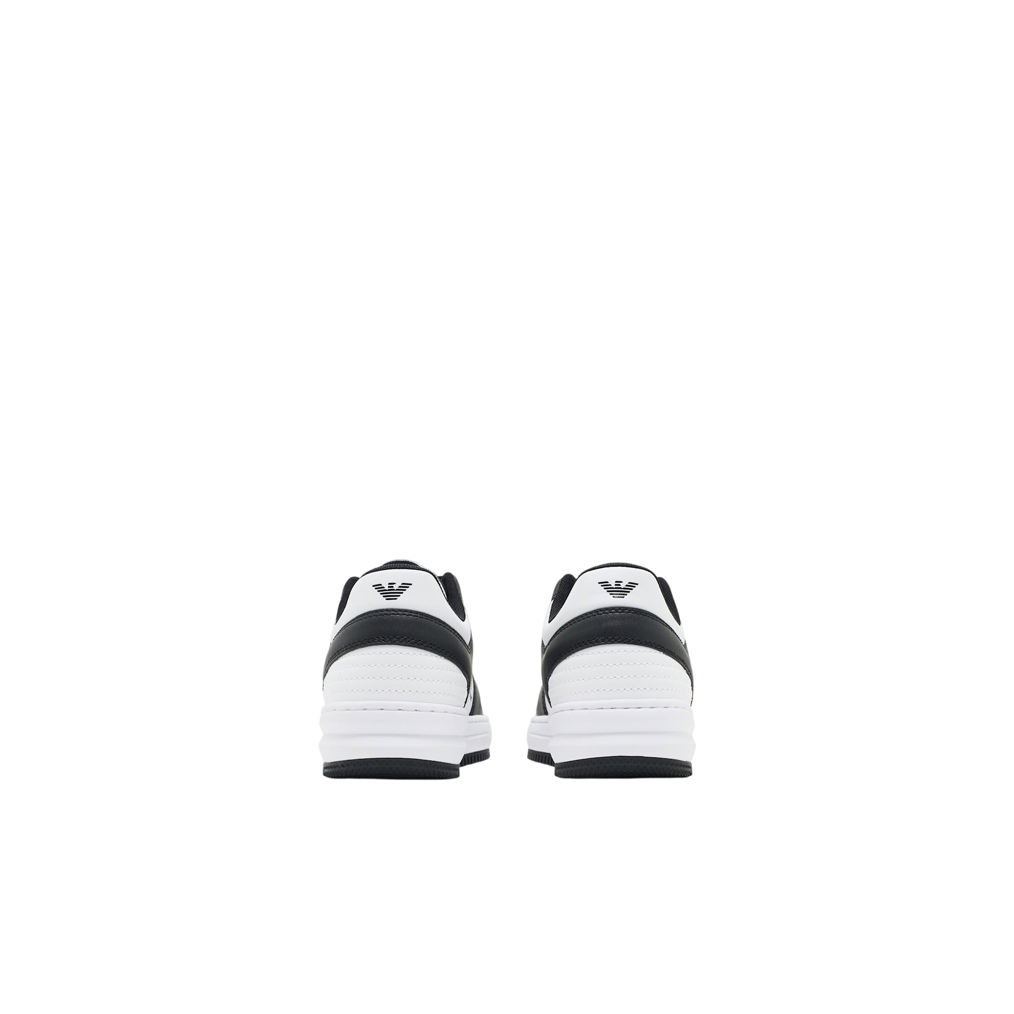 Sneakers Uomo Bianco/Nera con punta traforata