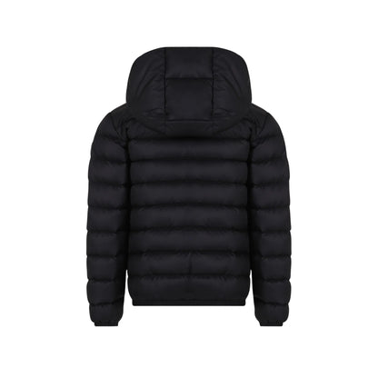 Piumino Bambino trapuntato Nero retro