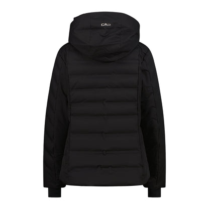 Giacca Donna Aprés Ski, con collo alto, cappuccio e trattamento idrorepellente