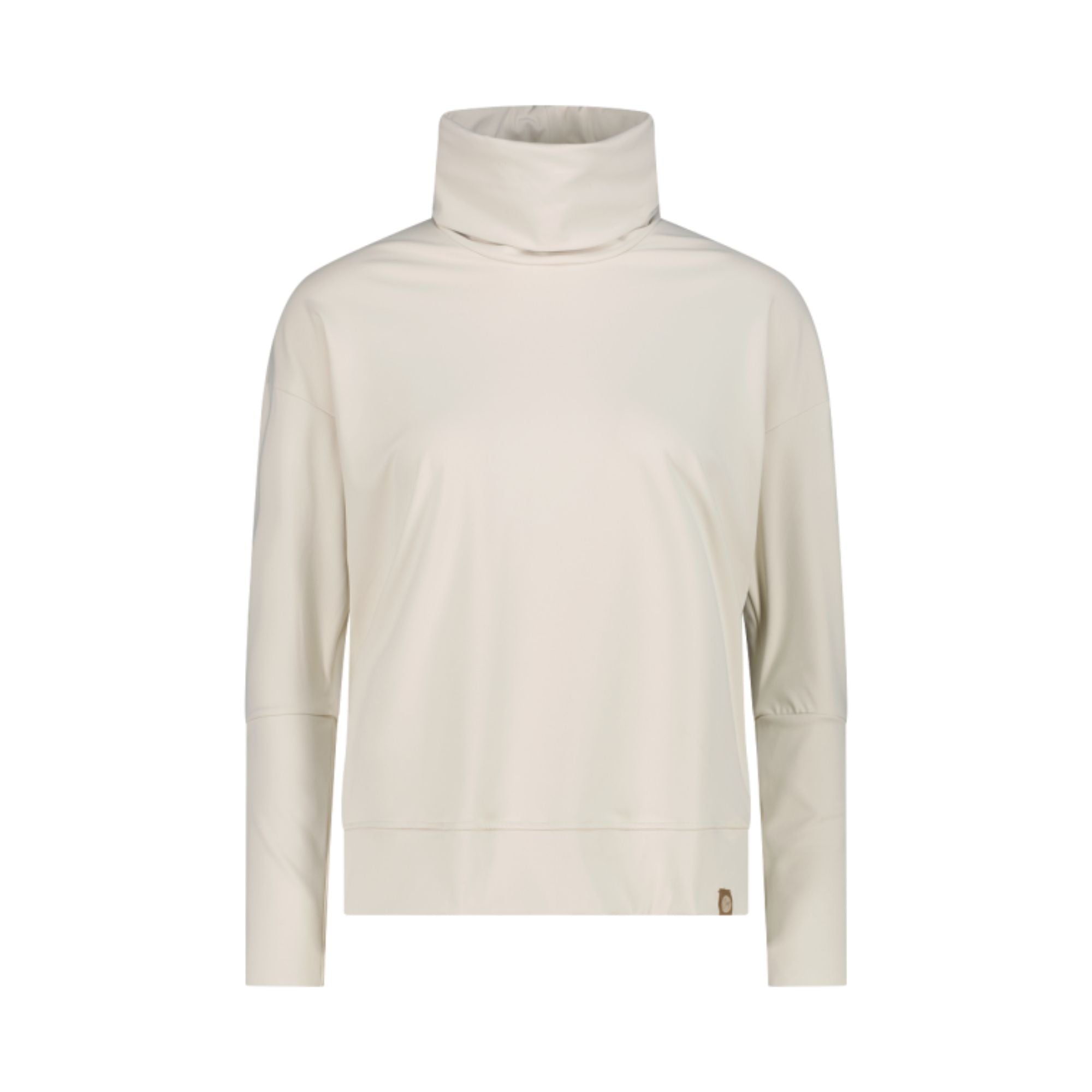 Maglia Donna Bianca, con collo alto e tecnologia Dry Function 