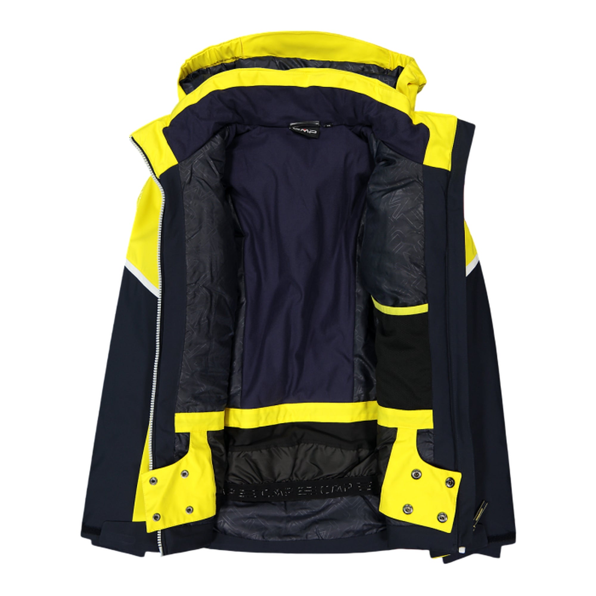 Giacca sci Bambino in twill bicolor interno