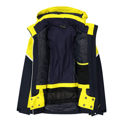 Giacca sci Bambino in twill bicolor interno