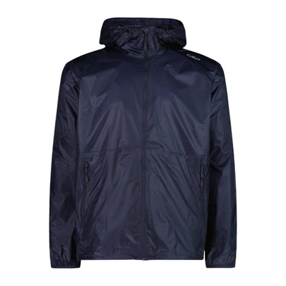 Giacca Antipioggia Uomo con cappuccio Blu scuro