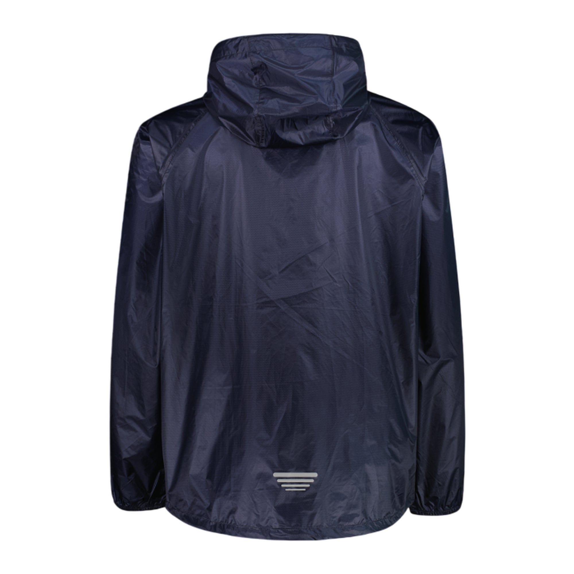 Giacca Antipioggia Uomo con cappuccio Blu scuro