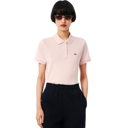 LACOSTE Polo Donna Regular Fit Petit Piqué Morbido