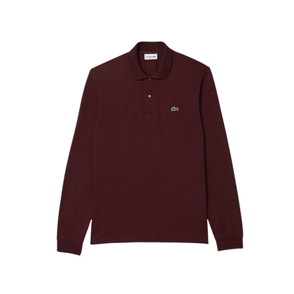 Polo Uomo Lacoste L1312 Cotone Piqué Manica Lunga