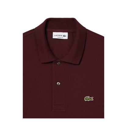 Polo Uomo Lacoste L1312 Cotone Piqué Manica Lunga