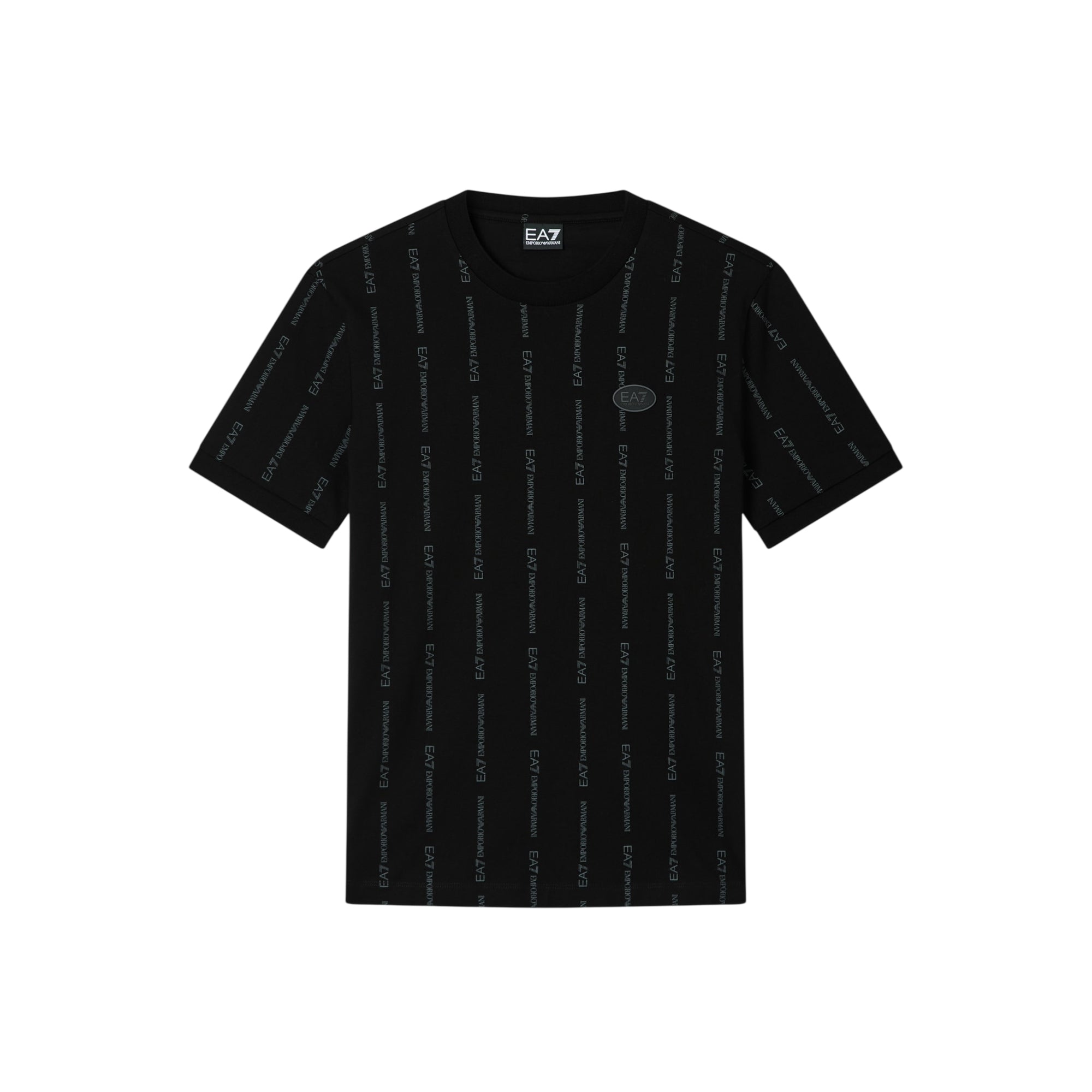 T-shirt Uomo Verde, con motivo EA7, a girocollo