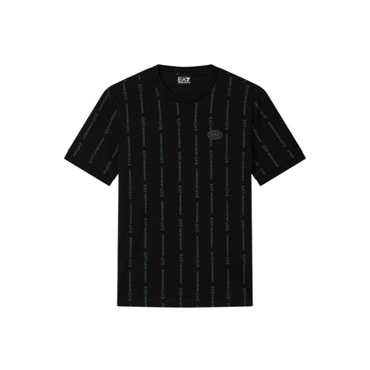 T-shirt Uomo Verde, con motivo EA7, a girocollo