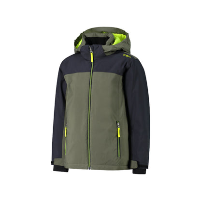 Giacca da Sci Bambino Freeride Verde oliva