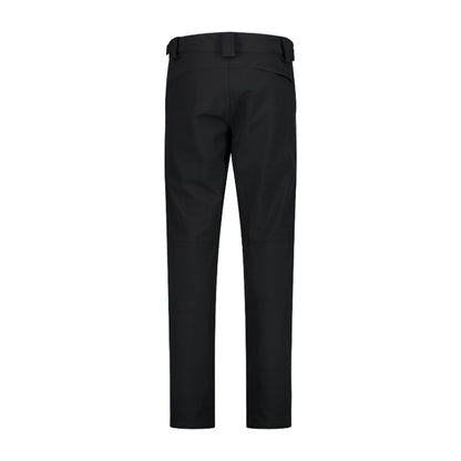 Pantaloni Uomo da sci in softshell Nero