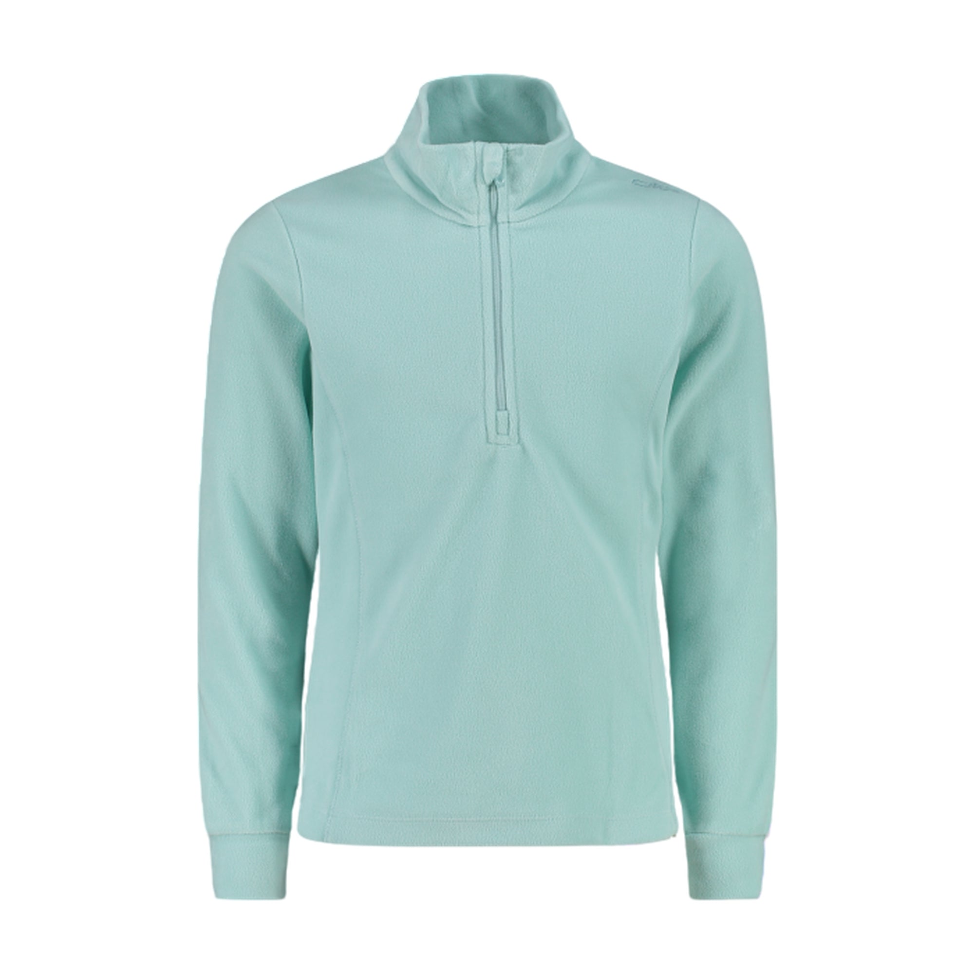 Pile Junior Verde Acqua, con mezza zip, Arctic Fleece leggero ed isolante 