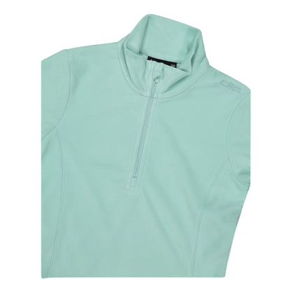 Pile Junior Verde Acqua, con mezza zip, Arctic Fleece leggero ed isolante 