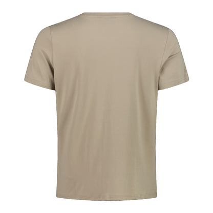 T-shirt Uomo girocollo con stampa frontale retro