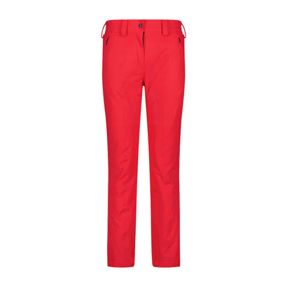 Pantaloni Sci Donna Clima Protect Rosso