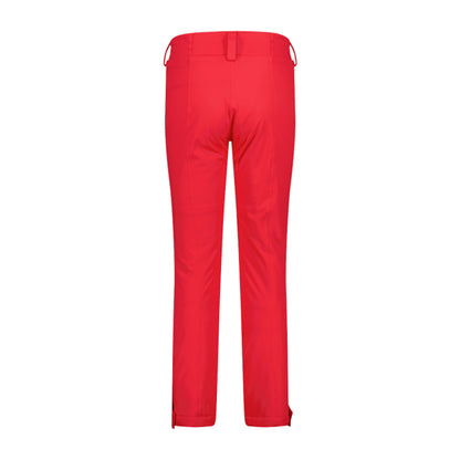 Pantaloni Sci Donna Clima Protect Rosso