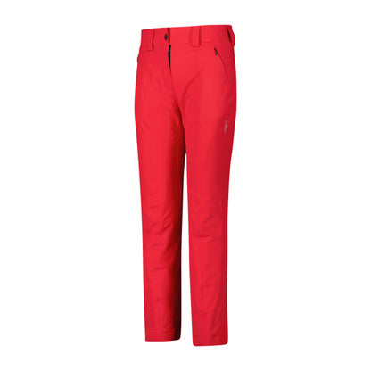 Pantaloni Sci Donna Clima Protect Rosso