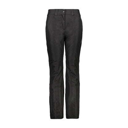 Pantaloni Donna da sci comfort fit Nero