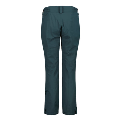 Pantalone Donna Verde, con cuciture termonastrate