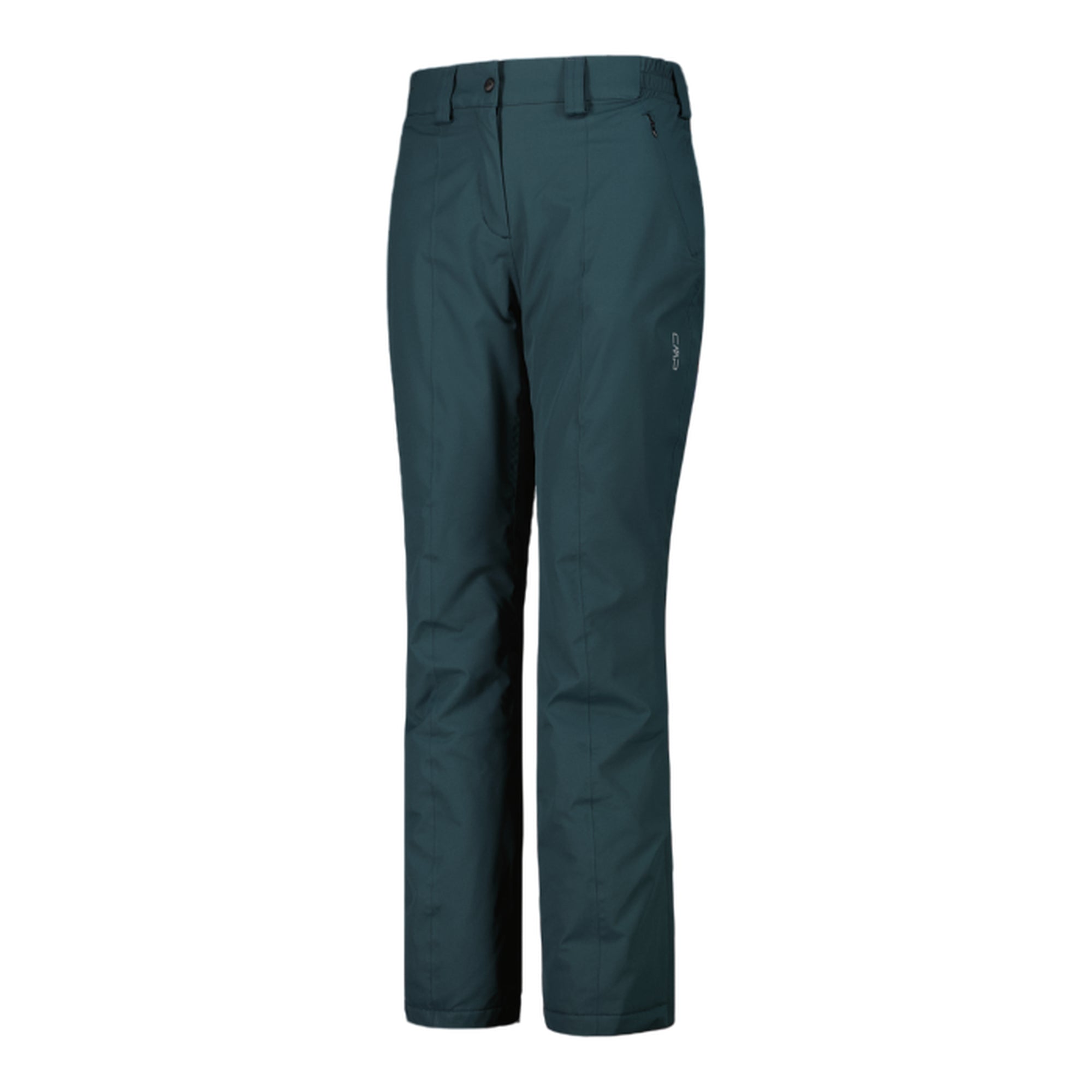 Pantalone Donna Verde, con cuciture termonastrate