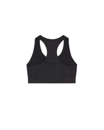 FREDDY Reggiseno Sportivo Sostegno Medio Seamless Nero XS/S