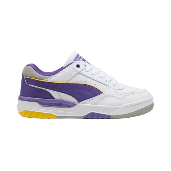 Sneakers Uomo Retrò Rebound Bianco/Viola