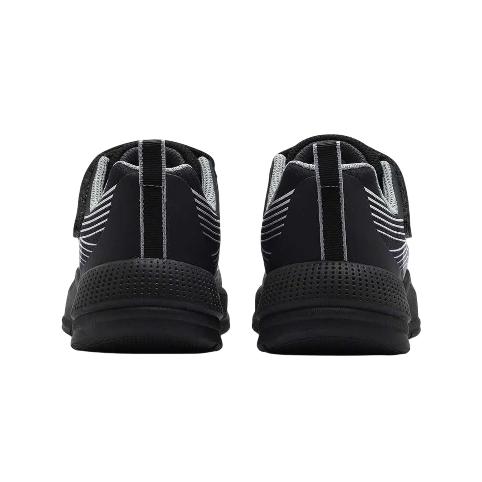 Sneakers Junior Microspec, con motivo a contrasto e velcro