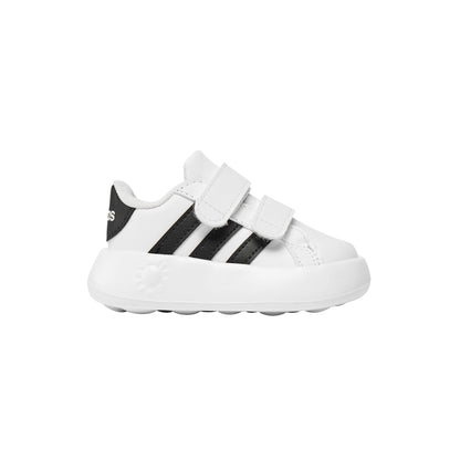 Sneakers Bambino modello Grand Court 2.0 Bianco e Nero