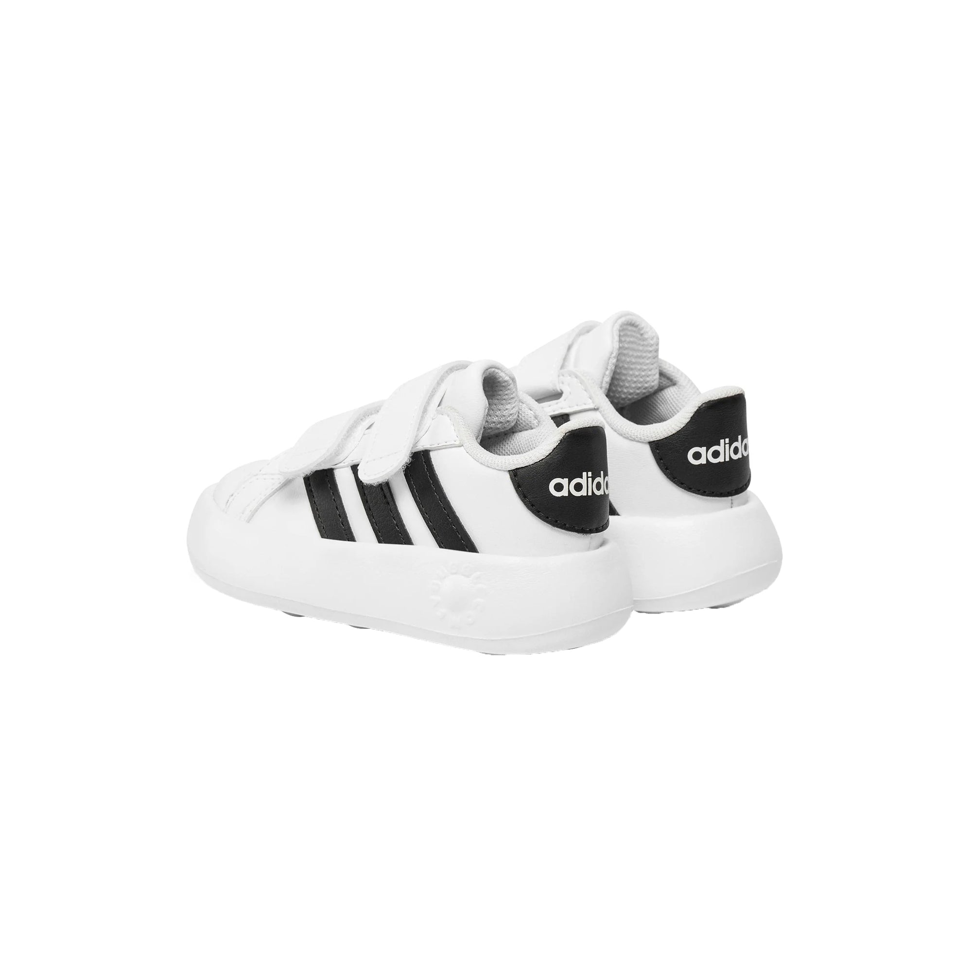 Sneakers Bambino modello Grand Court 2.0 Bianco e Nero