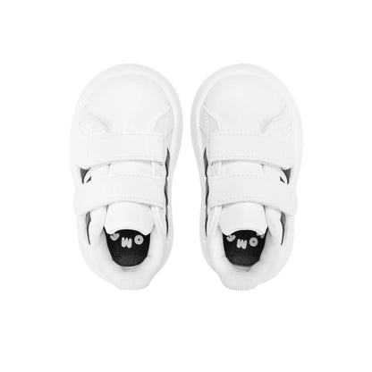 Sneakers Bambino modello Grand Court 2.0 Bianco e Nero