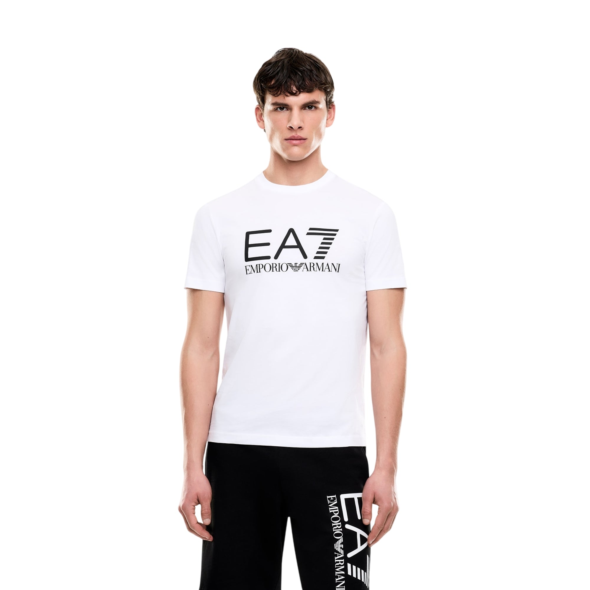 T-shirt Uomo Bianca, Core Identity, maxi logo