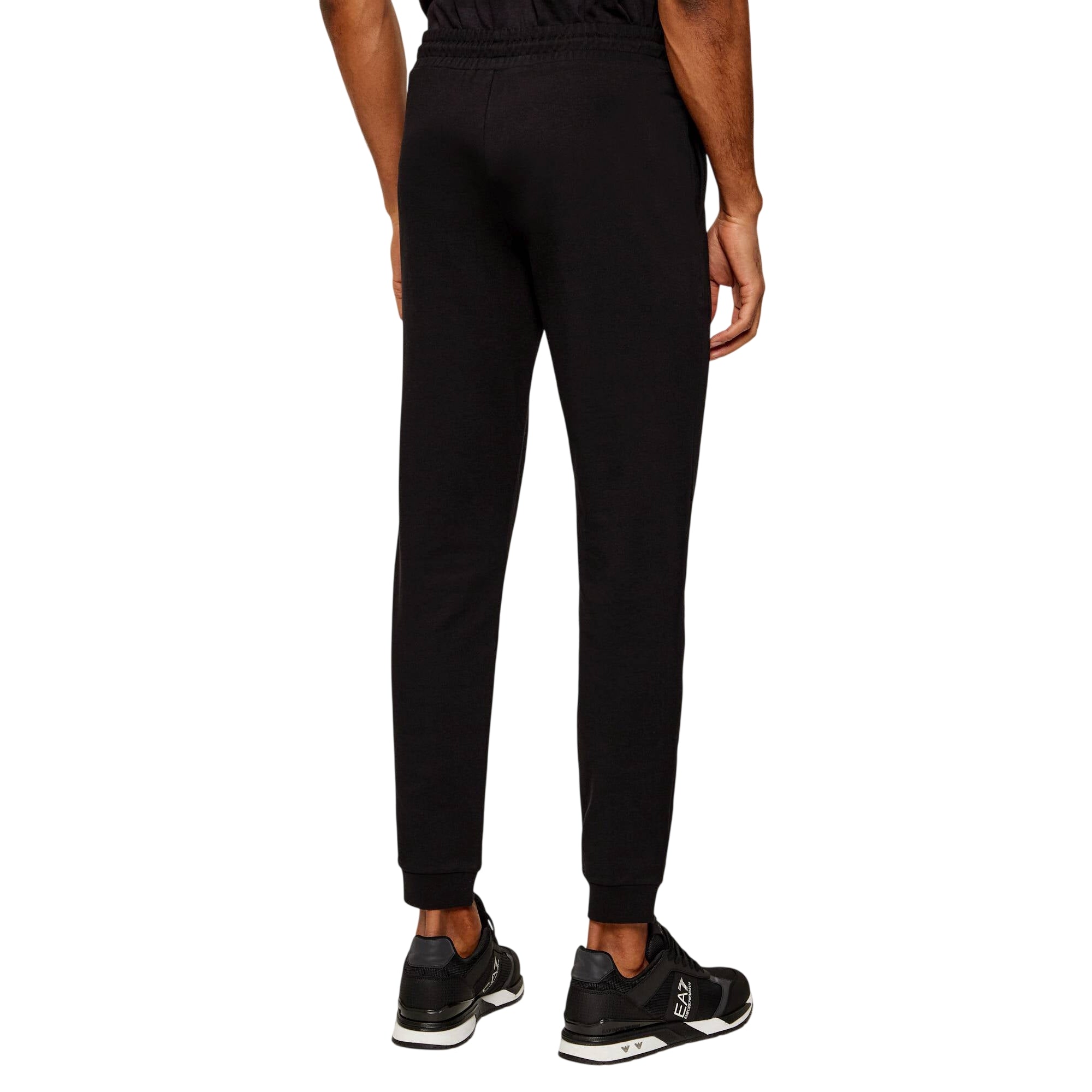Pantalone Uomo in cotone, Core Big Logo, con elastico sul fondo